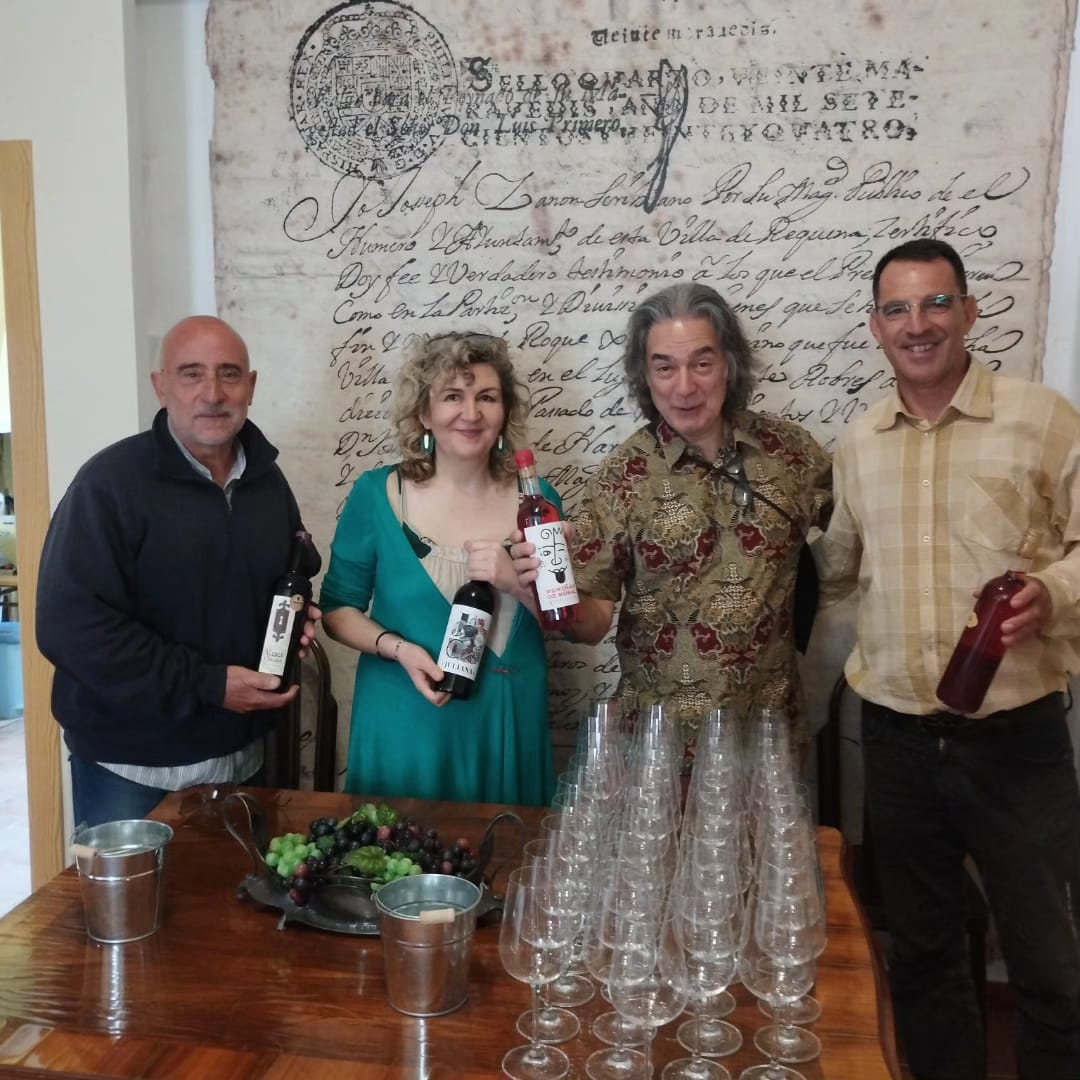 Vinea Clausa recibe a Joaquín Gálvez, experto internacional en vinos